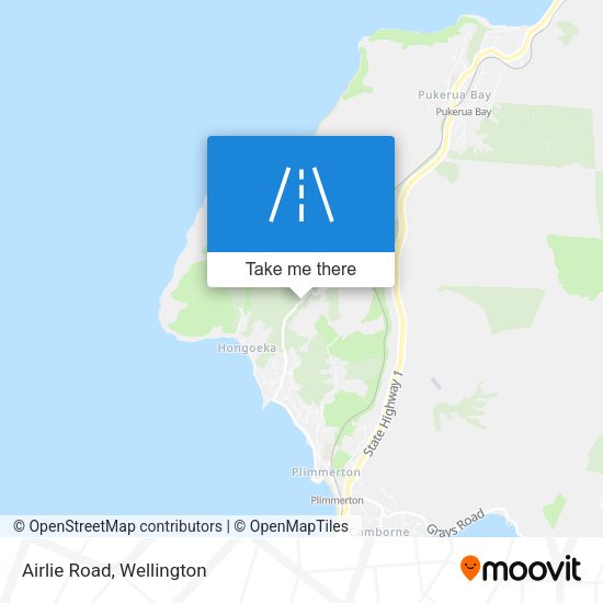 Airlie Road map