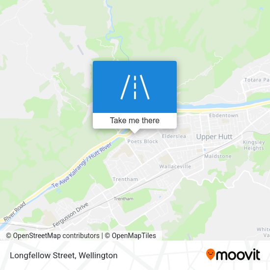 Longfellow Street map