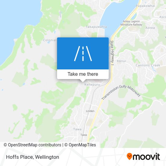 Hoffs Place map