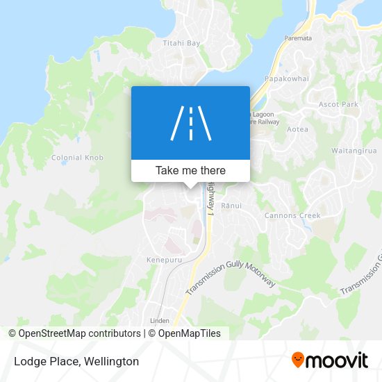 Lodge Place map