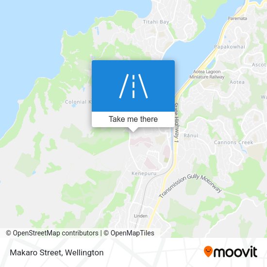 Makaro Street map