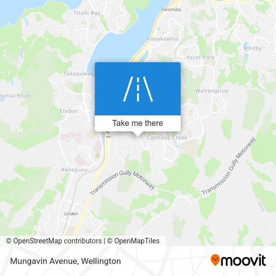 Mungavin Avenue map