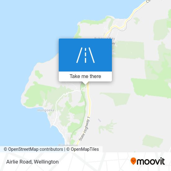Airlie Road map