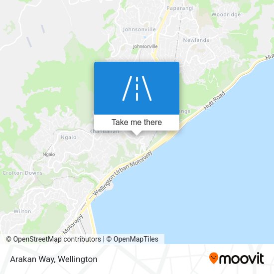 Arakan Way map