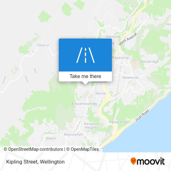 Kipling Street map