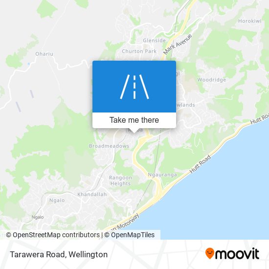 Tarawera Road地图