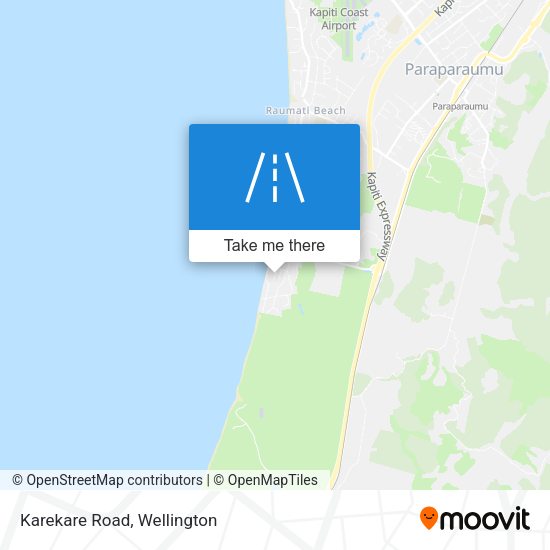Karekare Road map