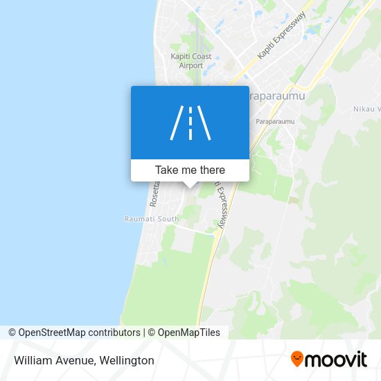 William Avenue map
