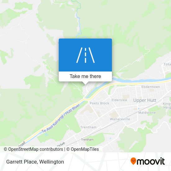 Garrett Place map