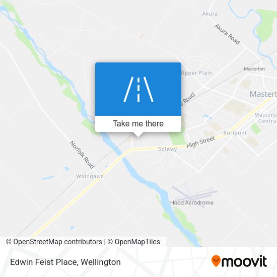 Edwin Feist Place map