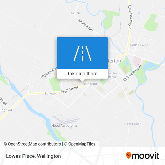 Lowes Place map
