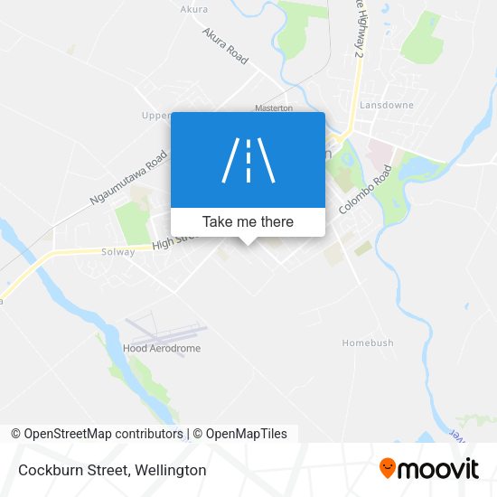 Cockburn Street map