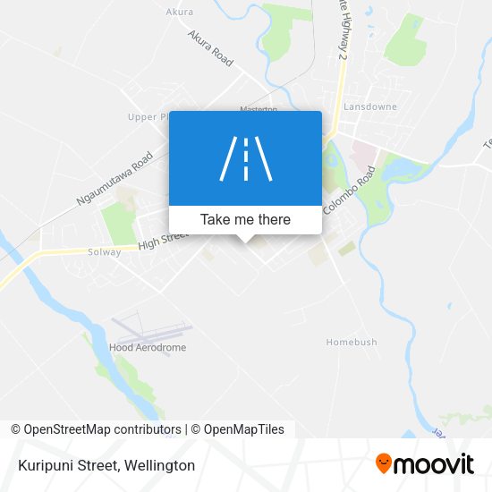 Kuripuni Street map