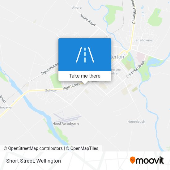 Short Street map