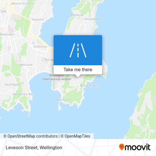 Leveson Street map