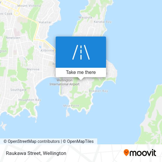 Raukawa Street map