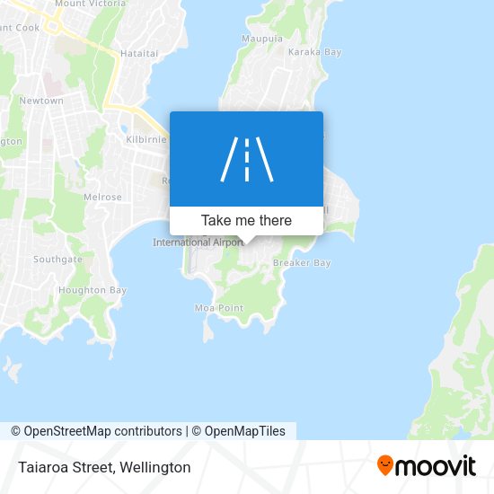 Taiaroa Street map