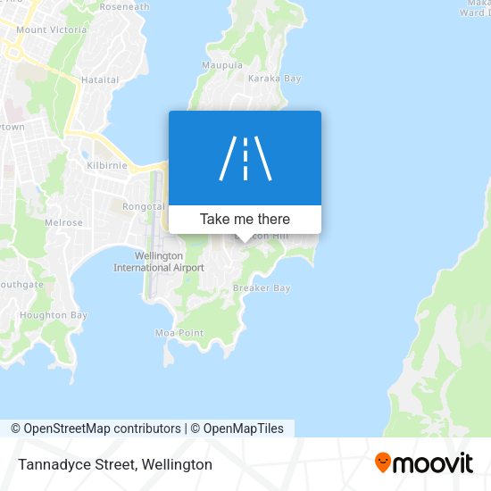 Tannadyce Street map