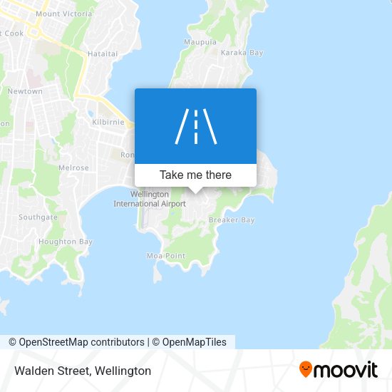 Walden Street map