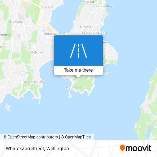 Wharekauri Street map
