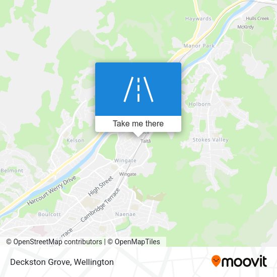 Deckston Grove map