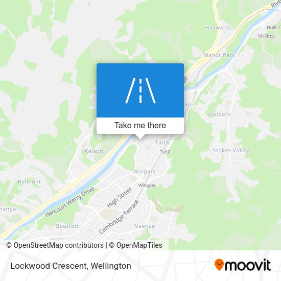 Lockwood Crescent map