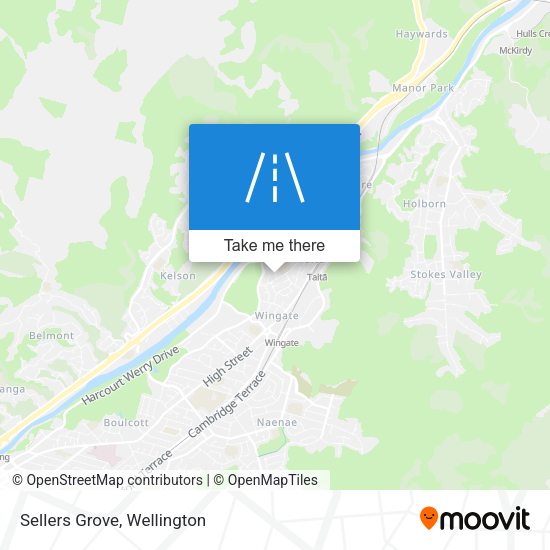 Sellers Grove map