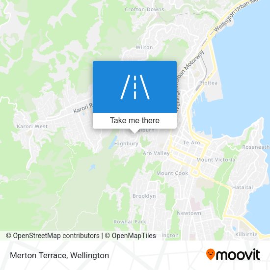 Merton Terrace map
