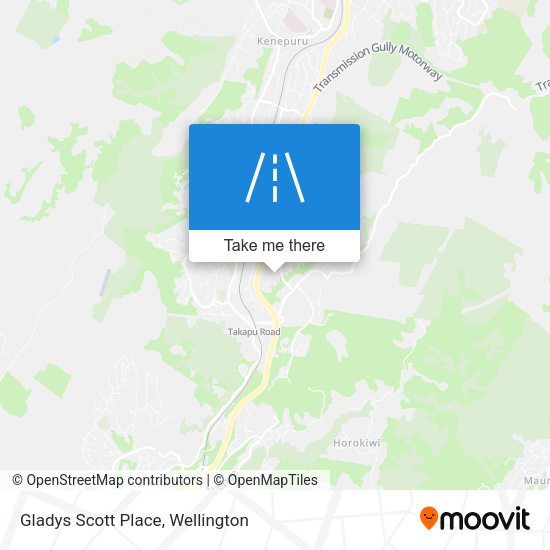 Gladys Scott Place map