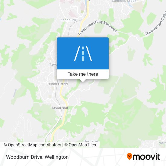 Woodburn Drive map