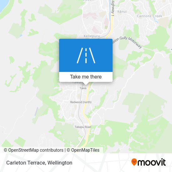 Carleton Terrace map