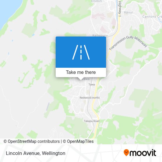 Lincoln Avenue map