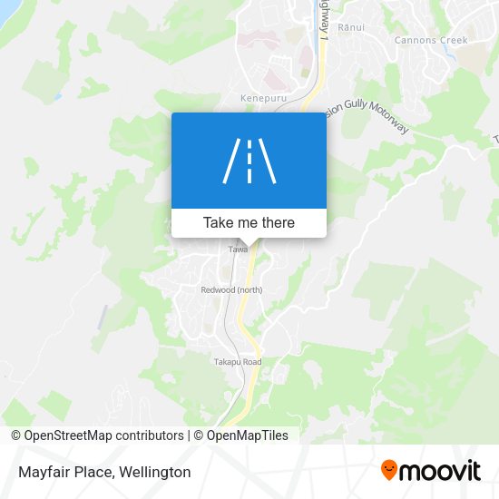 Mayfair Place map