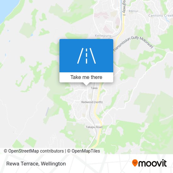 Rewa Terrace map