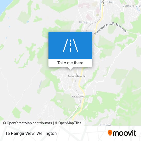 Te Reinga View map