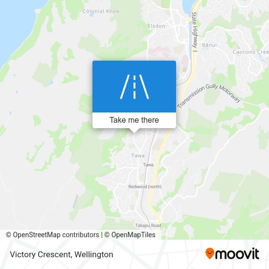 Victory Crescent map