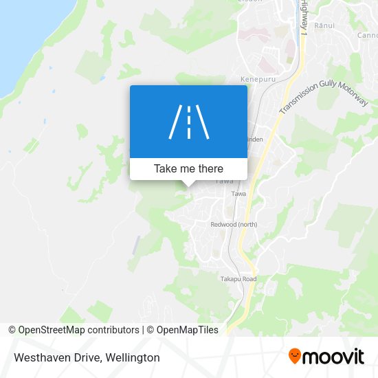 Westhaven Drive map