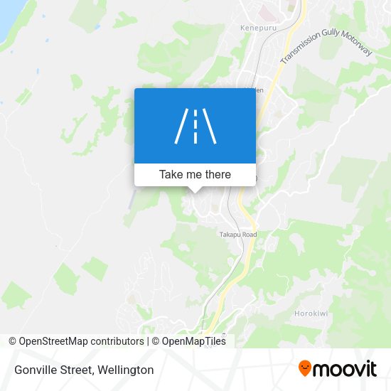 Gonville Street map
