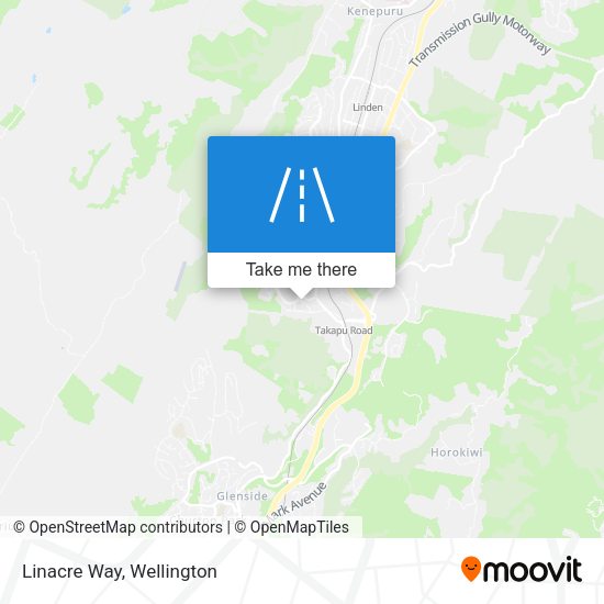 Linacre Way map