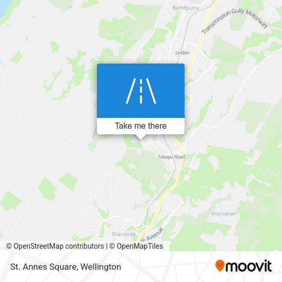 St. Annes Square map