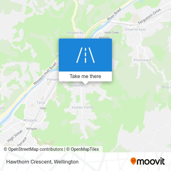 Hawthorn Crescent map