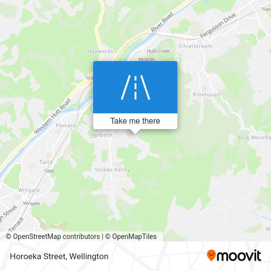 Horoeka Street map