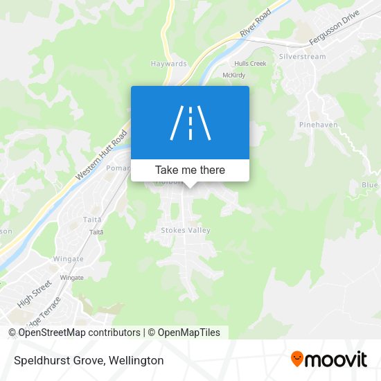 Speldhurst Grove map