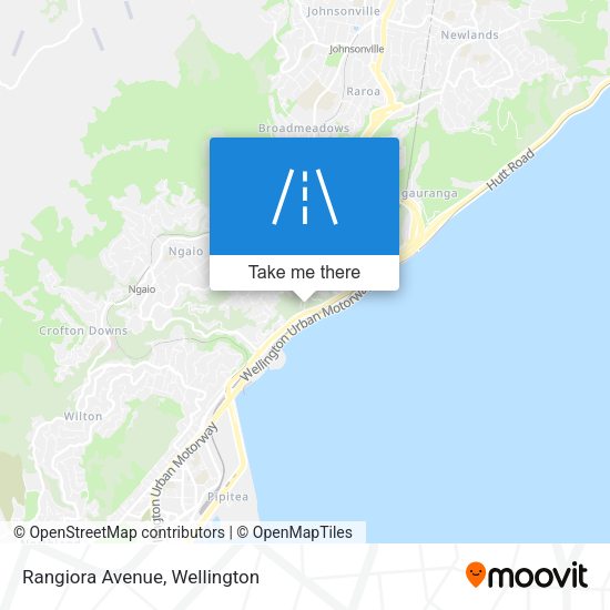 Rangiora Avenue map