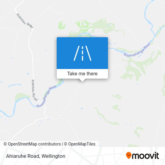 Ahiaruhe Road map