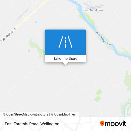 East Taratahi Road map