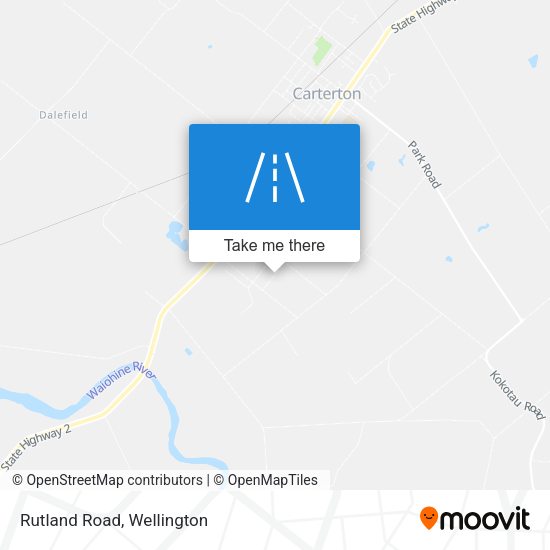 Rutland Road map