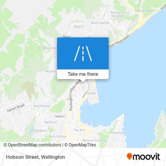 Hobson Street map