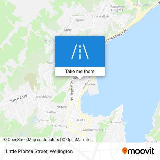 Little Pipitea Street map