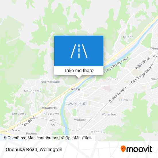 Onehuka Road map